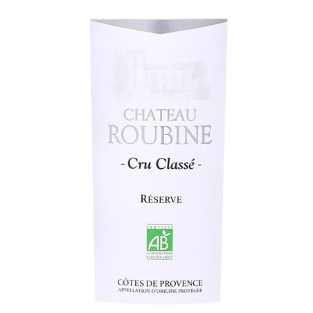 Château Roubine Réserve Côtes de Provence - Vin rosé de Provence 2024