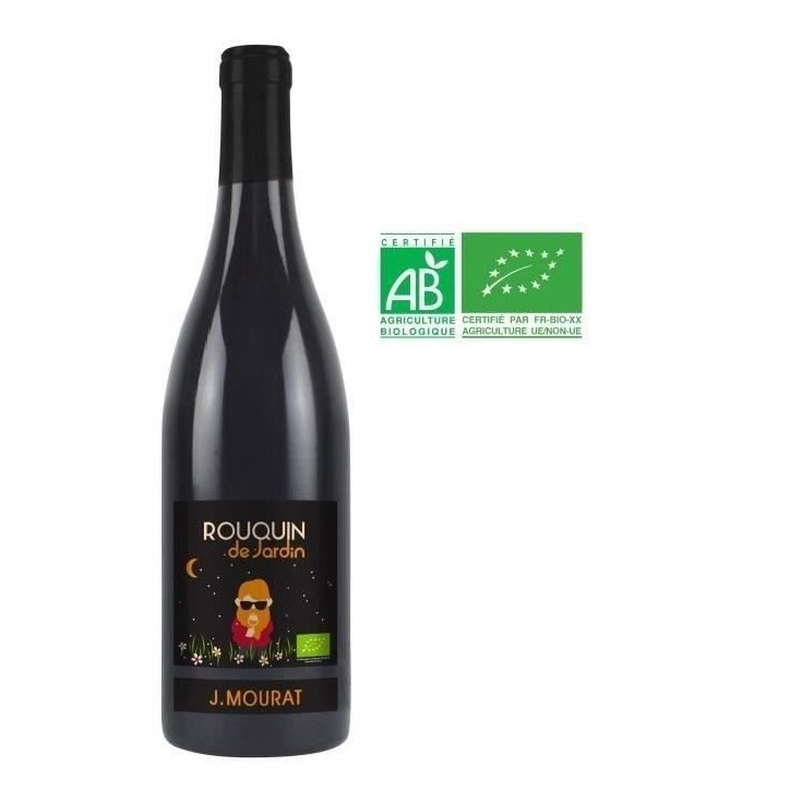 Rouquin de Jardin 2021 J.Mourat - Vin de France - Vin rouge - Bio