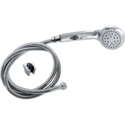 Pommeau de douche ROUSSEAU Heko - Flexible 1J ANTI CALCAIRE STOP'O chr