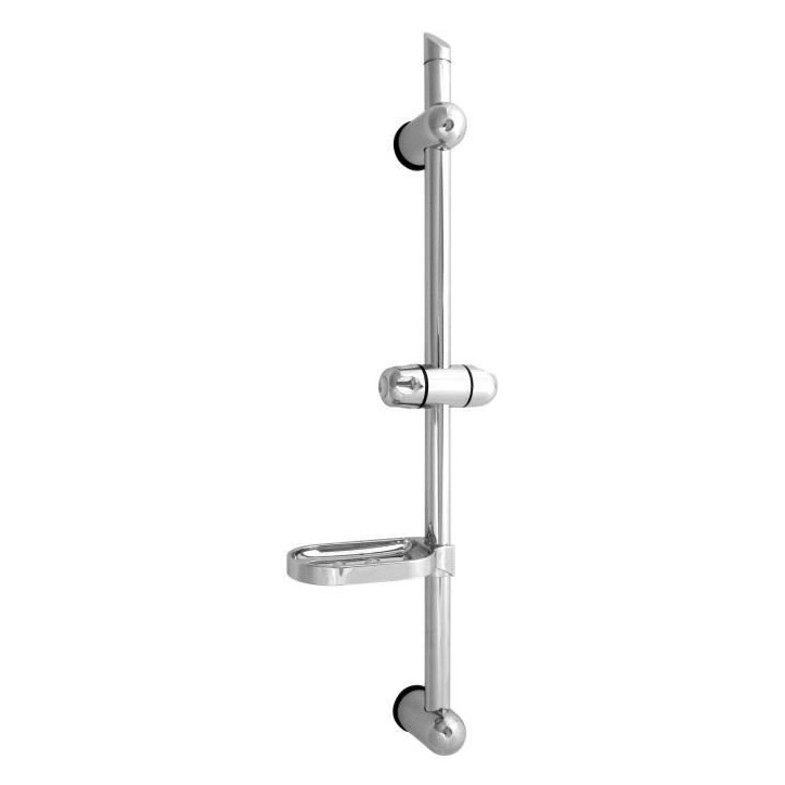 Barre de douche ROUSSEAU sans robinet - Chromé - Diametre 25mm - Garantie 5 ans Barre de douche ROUSSEAU sans robinet - Chromé - Diametre 25mm - Garantie 5 ans