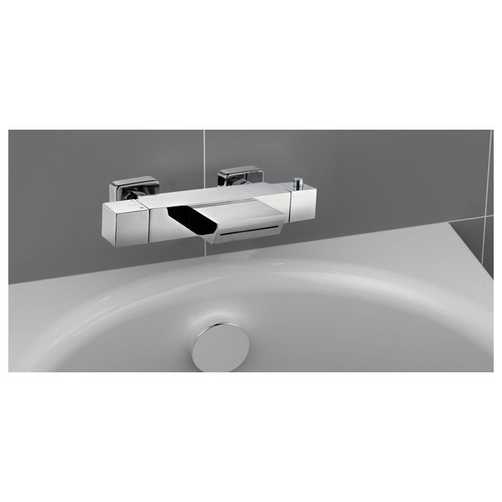 Edouard Rousseau - Thermostatique Bain-Douche KAREN - Chromé Edouard Rousseau - Thermostatique Bain-Douche KAREN - Chromé