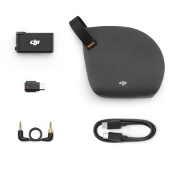 Récepteur micro sans fil - DJI - Mic 3 - Récepteur (RX) - Ecran tact