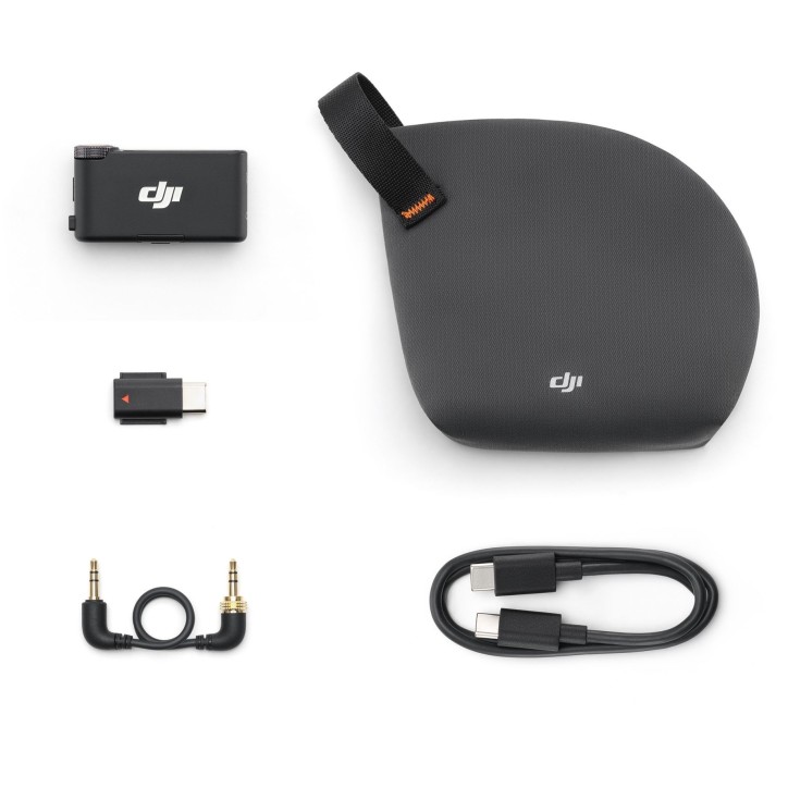 Récepteur micro sans fil - DJI - Mic 3 - Récepteur (RX) - Ecran tactile AMOLED de 1,1 pouce