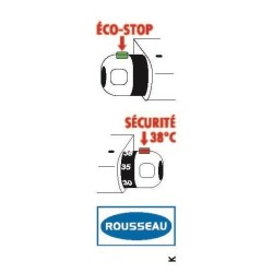 Edouard Rousseau - Mitigeur Thermostatique Bain Douche VOLGA 2 Monotro