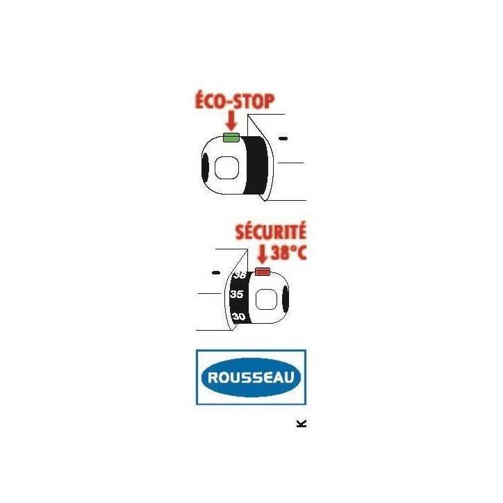 Edouard Rousseau - Mitigeur Thermostatique Bain Douche VOLGA 2 Monotrou - Chromé Edouard Rousseau - Mitigeur Thermostatique Bain Douche VOLGA 2 Monotrou - Chromé