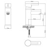 Mitigeur lavabo ROUSSEAU Dover - cartouche céramique Ø 40 mm - écon
