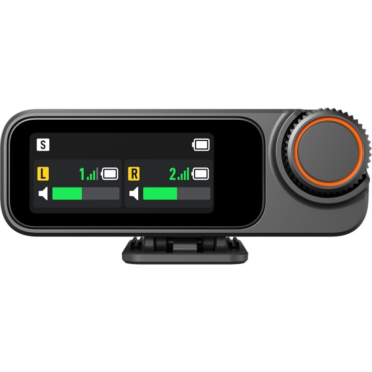 Récepteur micro sans fil - DJI - Mic 3 - Récepteur (RX) - Ecran tactile AMOLED de 1,1 pouce