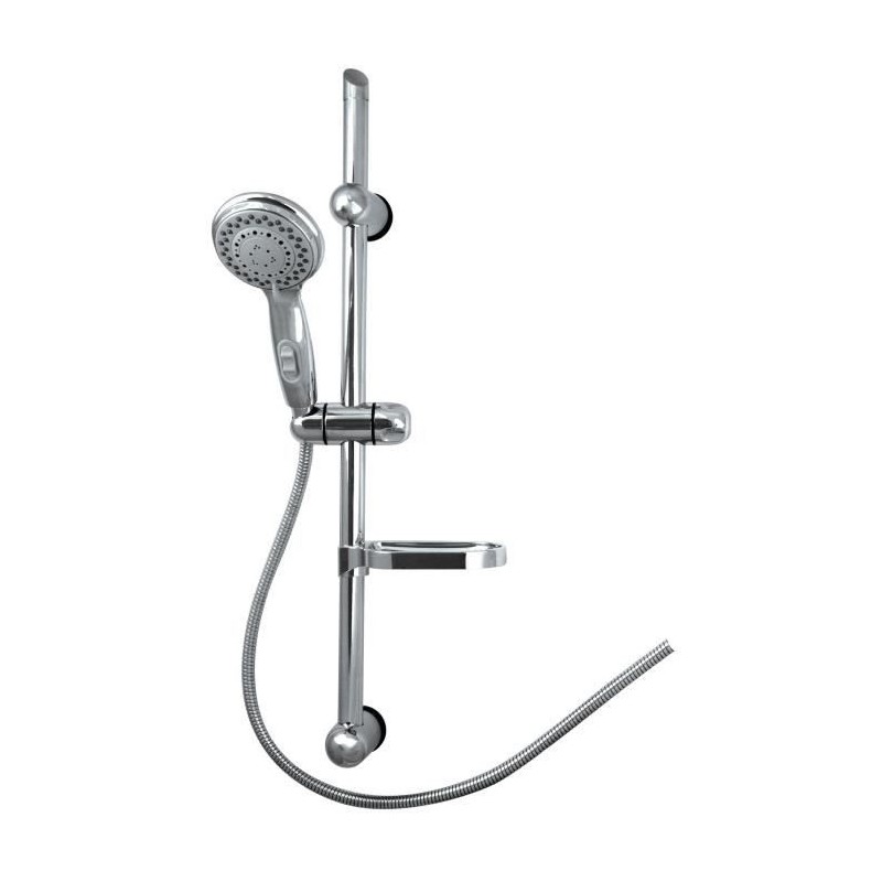 ROUSSEAU Barre de douche + douchette sans robinet Stop'o ROUSSEAU Barre de douche + douchette sans robinet Stop'o