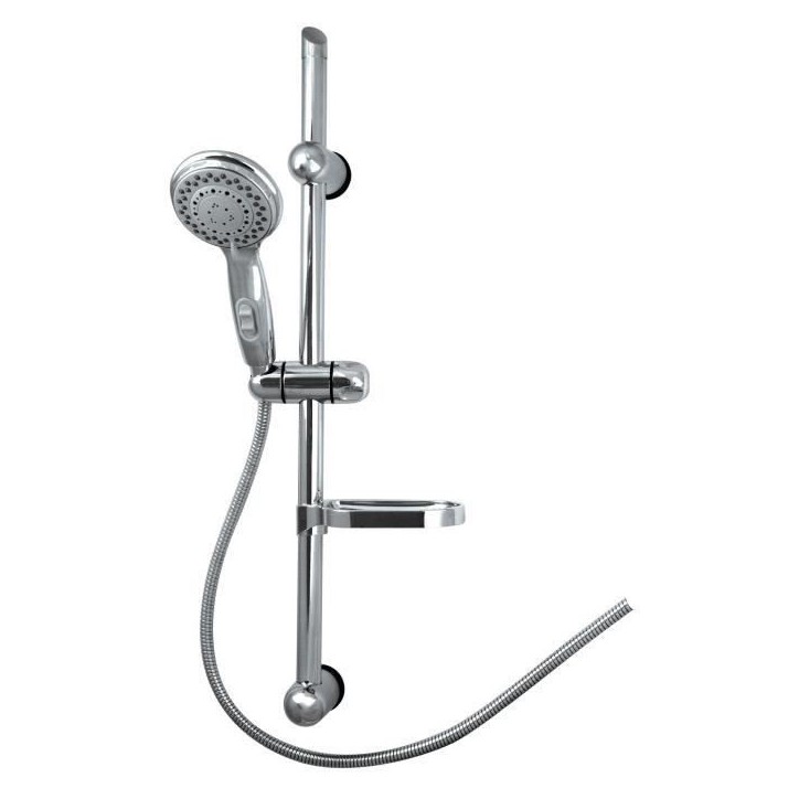 ROUSSEAU Barre de douche + douchette sans robinet Stop'o ROUSSEAU Barre de douche + douchette sans robinet Stop'o