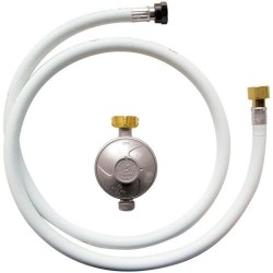 Détendeur butane ROUSSEAU M20X150 - Sécurité 1,3 kg/h - Tuyau 1m50