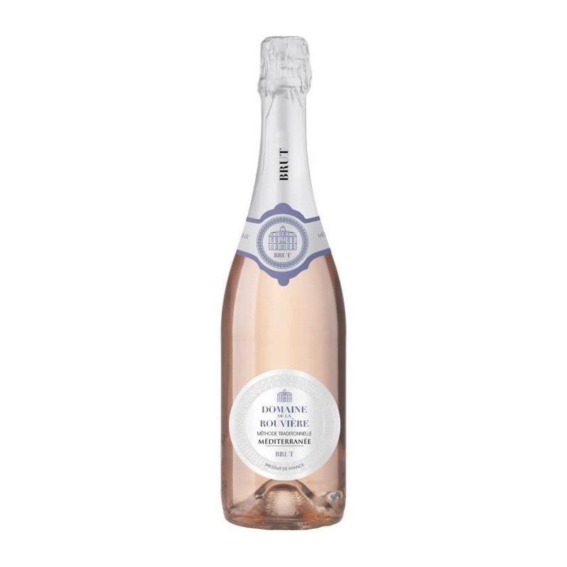 Domaine de La Rouviere Méthode Traditionnelle Méditérannée Brut - Domaine de La Rouviere Méthode Traditionnelle Méditérannée Brut -