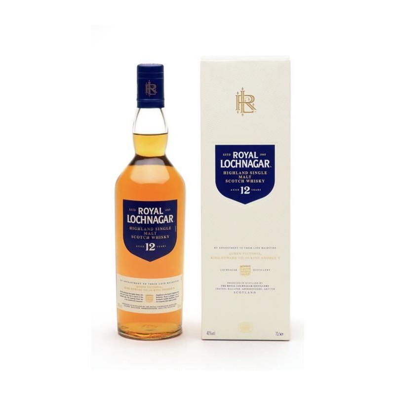 Royal Lochnagar Single Malt Scotch - Whisky 12 ans - 40,0 % Vol. - 70 Royal Lochnagar Single Malt Scotch - Whisky 12 ans - 40,0 % Vol. - 70