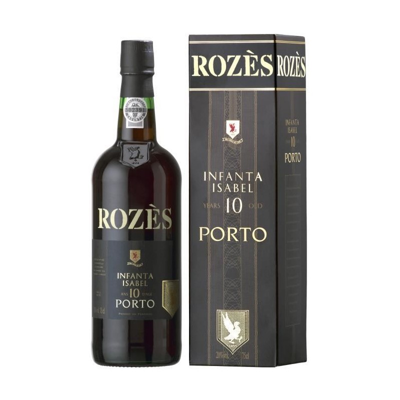 Rozes - 10 Ans - Infanta Isabel - Porto - 75 cl - Étui Rozes - 10 Ans - Infanta Isabel - Porto - 75 cl - Étui