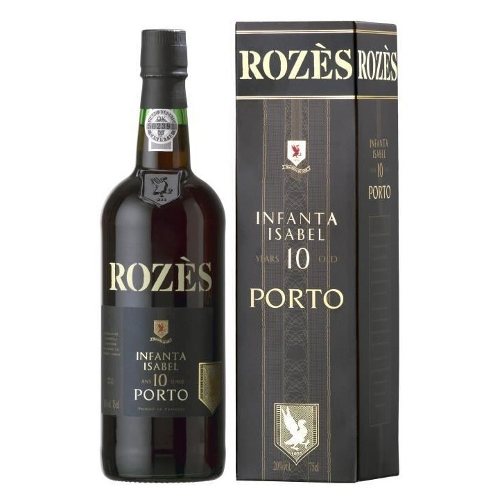Rozes - 10 Ans - Infanta Isabel - Porto - 75 cl - Étui