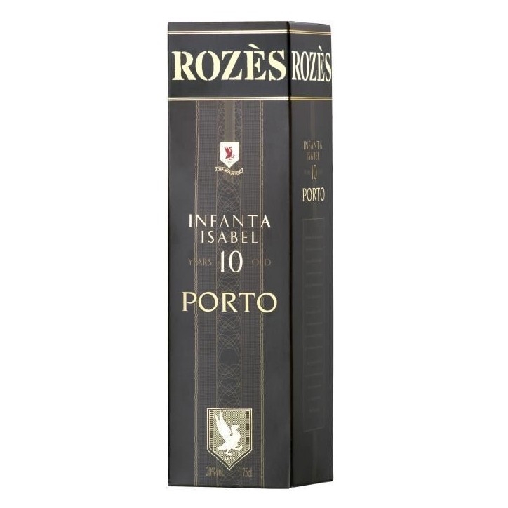 Rozes - 10 Ans - Infanta Isabel - Porto - 75 cl - Étui