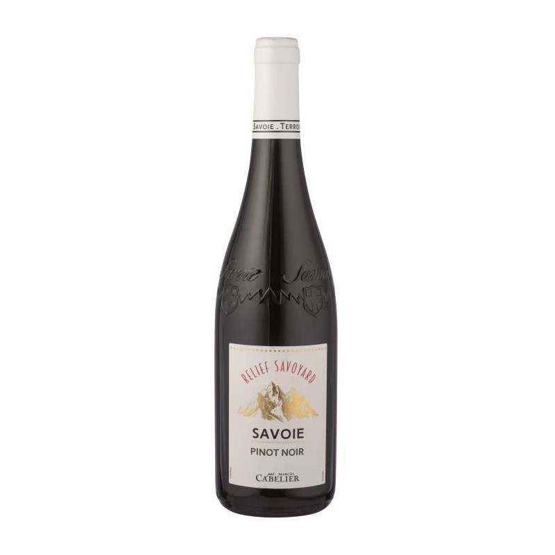 Relief Savoyard Par Marcel Cabelier 2020 Savoie Pinot Noir - Vin rouge Relief Savoyard Par Marcel Cabelier 2020 Savoie Pinot Noir - Vin rouge