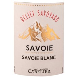 Relief Savoyard Par Marcel Cabelier 2022 Savoie - Vin blanc de la Savo