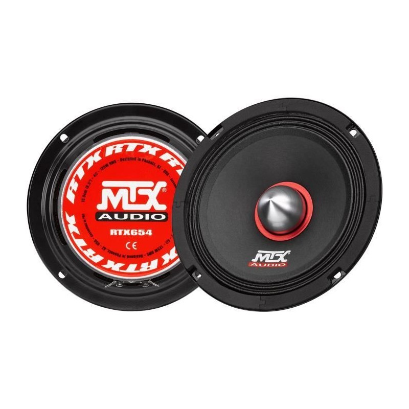 MTX RTX654 Médium a haute efficacité 16,5cm 125W RMS 4 (vendu a la p MTX RTX654 Médium a haute efficacité 16,5cm 125W RMS 4 (vendu a la p
