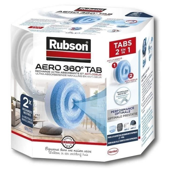 Recharge AERO 360 Recharge Neutre Lot de 2 Recharge AERO 360 Recharge Neutre Lot de 2