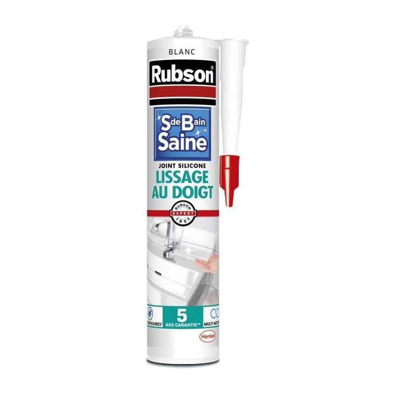 Mastic sanitaires - RUBSON - 1469154 - Salle de bain saine - Lissage a Mastic sanitaires - RUBSON - 1469154 - Salle de bain saine - Lissage a