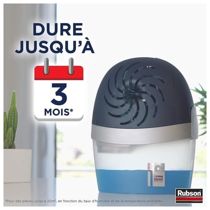Recharge Aero 360 Neutre pour absorbeur d'humidité RUBSON - Lot de 12 recharges Recharge Aero 360 Neutre pour absorbeur d'humidité RUBSON - Lot de 12 recharges