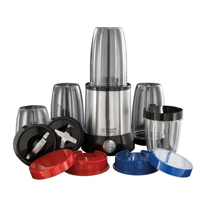 Blender - RUSSELL HOBBS - Nutri Boost 23180-56 - Mixeur 700 W - 15 acc Blender - RUSSELL HOBBS - Nutri Boost 23180-56 - Mixeur 700 W - 15 acc