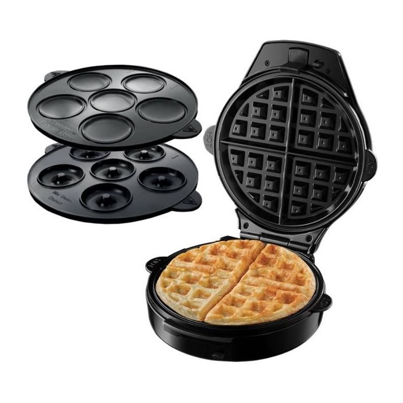 Gaufrier 3 en 1 RUSSELL HOBBS - 24620-56 - 3 plaques interchangeables Gaufrier 3 en 1 RUSSELL HOBBS - 24620-56 - 3 plaques interchangeables