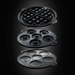 Gaufrier 3 en 1 RUSSELL HOBBS - 24620-56 - 3 plaques interchangeables