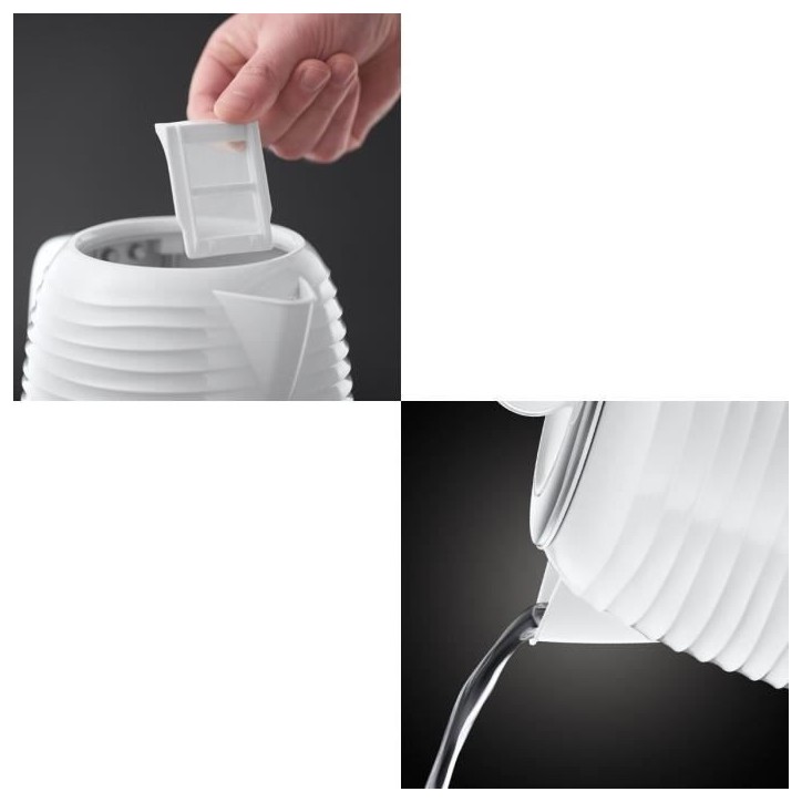 Bouilloire - Russell Hobbs - Inspire 24360-70 - 1,7L - Ebullition Rapide - Filtre Anti-Calcaire Bouilloire - Russell Hobbs - Inspire 24360-70 - 1,7L - Ebullition Rapide - Filtre Anti-Calcaire