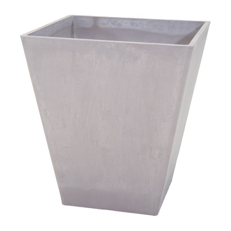 Pot de fleur - MEGA COLLECTIONS - Ecostone Square - 41 x 45 cm - Taupe Pot de fleur - MEGA COLLECTIONS - Ecostone Square - 41 x 45 cm - Taupe