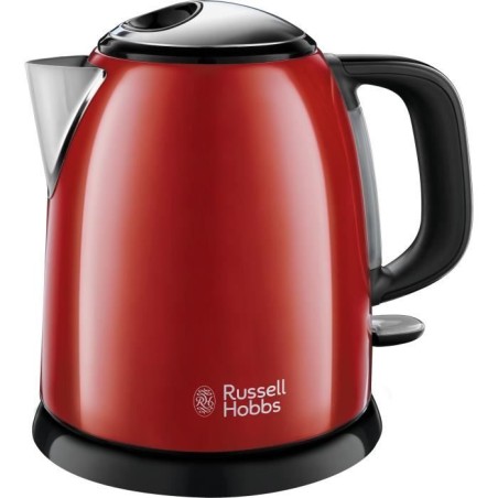 Bouilloire Compacte Rouge - RUSSELL HOBBS 24992-70 - Capacité 1L - Fi