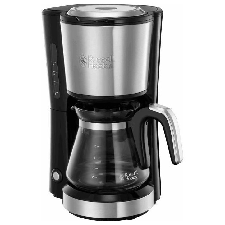 Cafetiere compacte - RUSSELL HOBBS - Compact Home 24210-56 - 1000 W - Verseuse en verre 625 mL Cafetiere compacte - RUSSELL HOBBS - Compact Home 24210-56 - 1000 W - Verseuse en verre 625 mL