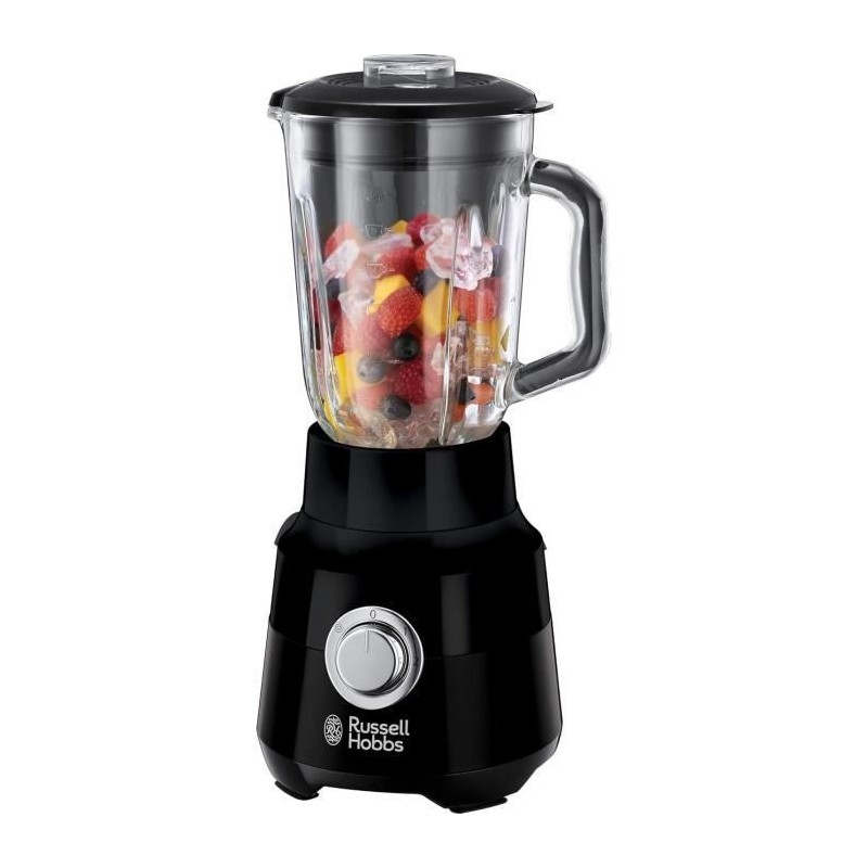 Blender - RUSSELL HOBBS - Matte Black 24722-56 - 650 W - Noir mat - Bo Blender - RUSSELL HOBBS - Matte Black 24722-56 - 650 W - Noir mat - Bo