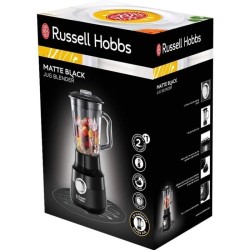 Blender - RUSSELL HOBBS - Matte Black 24722-56 - 650 W - Noir mat - Bo