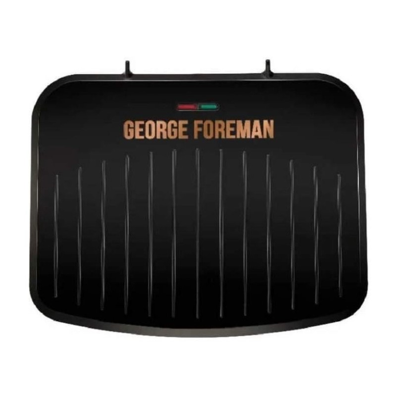 Grill électrique GEORGE FOREMAN - Surface cuisson 33x28cm - Plaques c Grill électrique GEORGE FOREMAN - Surface cuisson 33x28cm - Plaques c