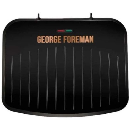 Grill électrique GEORGE FOREMAN - Surface cuisson 33x28cm - Plaques c