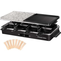 Appareil a raclette RUSSELL HOBBS - 26280-56 - Jusqu'a 8 personnes - P