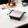 Grill électrique GEORGE FOREMAN - Ouverture 180°C - Plaques antiadh