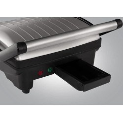 Grill électrique GEORGE FOREMAN - Ouverture 180°C - Plaques antiadh