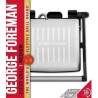 Grill électrique GEORGE FOREMAN - Ouverture 180°C - Plaques antiadh