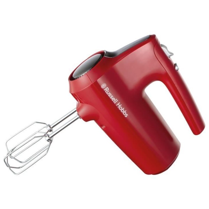 Batteur a main - RUSSEL HOBBS - Desire Red - 185 W - 5 vitesses - Rouge Batteur a main - RUSSEL HOBBS - Desire Red - 185 W - 5 vitesses - Rouge