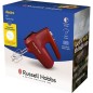 Batteur a main - RUSSEL HOBBS - Desire Red - 185 W - 5 vitesses - Rouge