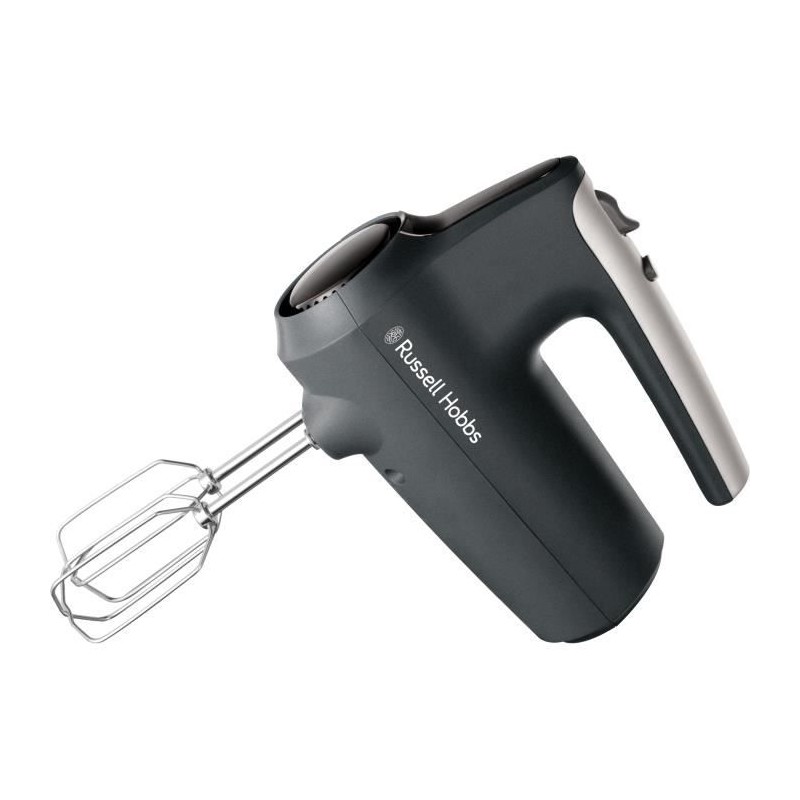 Batteur a main - RUSSEL HOBBS - Desire Matte Charcoal - 185 W - 5 vite Batteur a main - RUSSEL HOBBS - Desire Matte Charcoal - 185 W - 5 vite