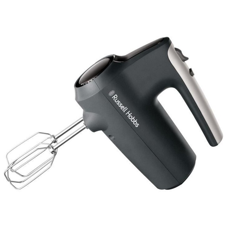Batteur a main - RUSSEL HOBBS - Desire Matte Charcoal - 185 W - 5 vitesses - Noir Batteur a main - RUSSEL HOBBS - Desire Matte Charcoal - 185 W - 5 vitesses - Noir