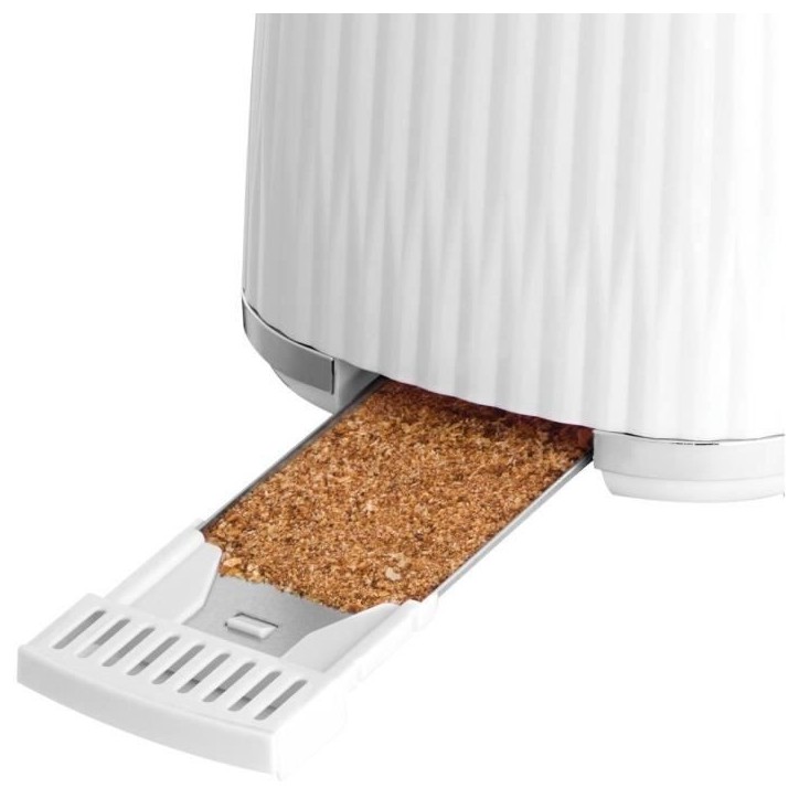 Grille-pain - RUSSELL HOBBS - EDEN - 800 W - 2 fentes - Blanc Grille-pain - RUSSELL HOBBS - EDEN - 800 W - 2 fentes - Blanc