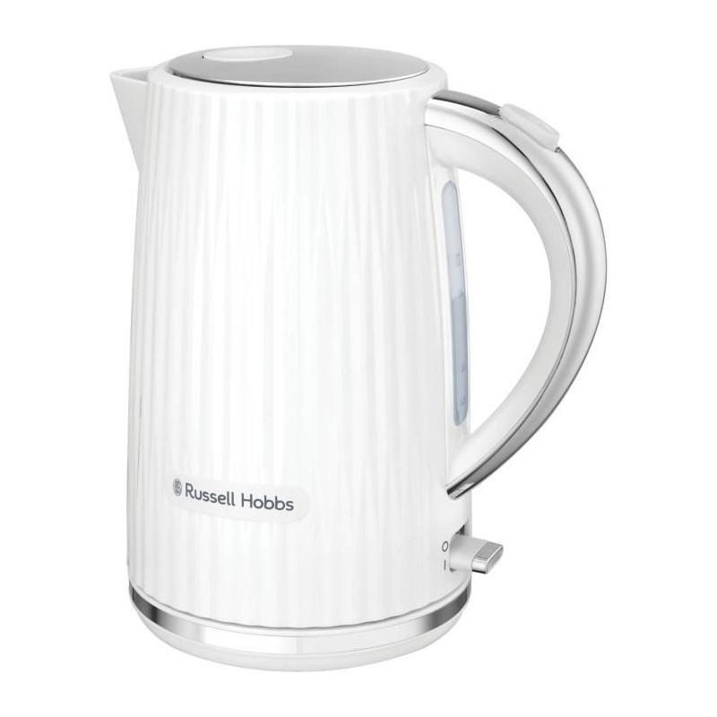 Bouilloire - RUSSELL HOBBS - EDEN - 2400 W - 1,7 L - Blanc Bouilloire - RUSSELL HOBBS - EDEN - 2400 W - 1,7 L - Blanc