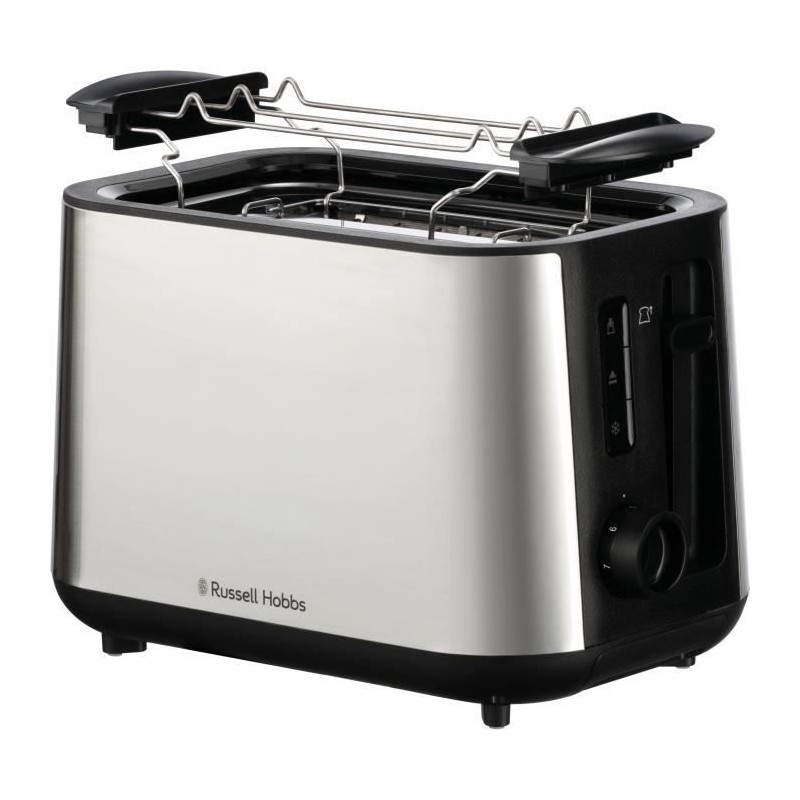 Grille-pain - RUSSELL HOBBS - HEATON - 2 fentes - Inox
