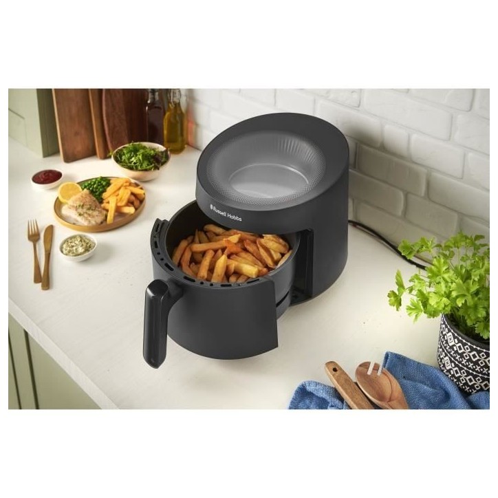Friteuse sans huile RUSSELL HOBBS - SatisFry Air Panoramic 27420-56 - Capacité 5L - 10 programmes de cuisson - 1500W - Noir Friteuse sans huile RUSSELL HOBBS - SatisFry Air Panoramic 27420-56 - Capacité 5L - 10 programmes de cuisson - 1500W - Noir