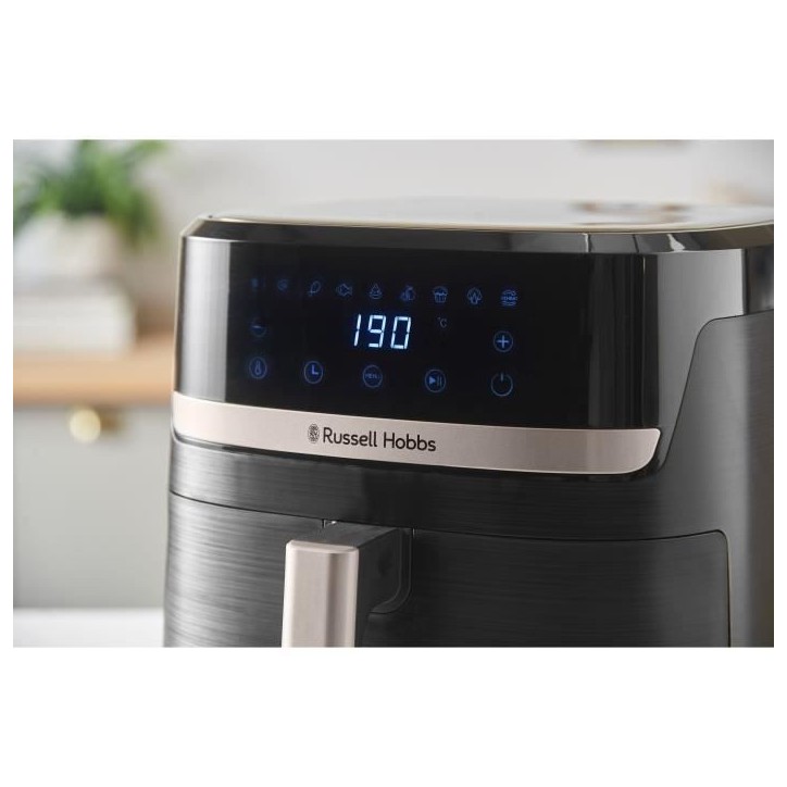 Friteuse sans huile RUSSELL HOBBS - SatisFry 27630-56 - Capacité 8,3L - 9 programmes de cuisson - 1800W Friteuse sans huile RUSSELL HOBBS - SatisFry 27630-56 - Capacité 8,3L - 9 programmes de cuisson - 1800W