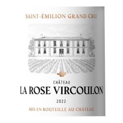 Château La Rose Vircoulon 2022 Saint-Emilion Grand Cru - Vin rouge de